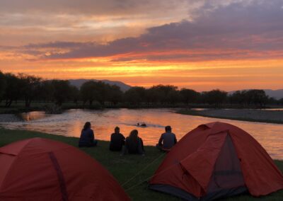 Camping in the Steppe, Mongolia