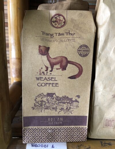 Things to do in Hoi An- Weasel Coffee