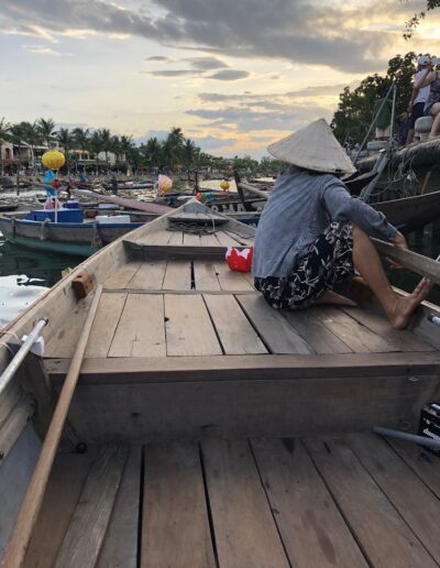 Things to do in Hoi An- Traditional Boat Ride