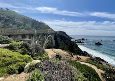 From San Francisco to Big Sur- the Bixby Bridge