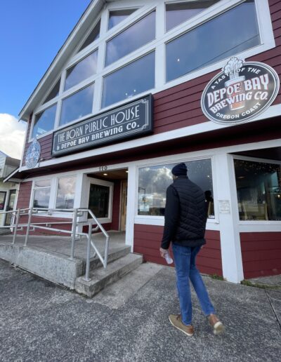 Oregon to California- Depoe Bay