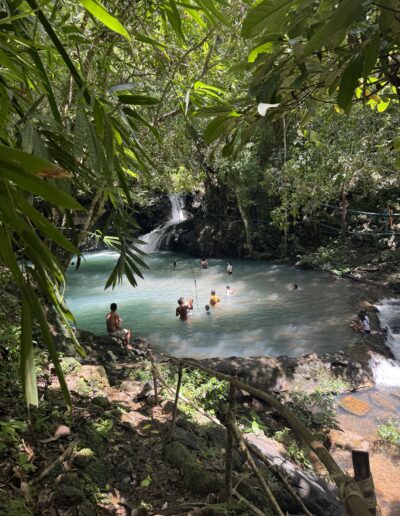 waterfall in Coron, Conception Falls