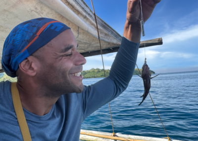Fishing in Coron Palawan Philippines