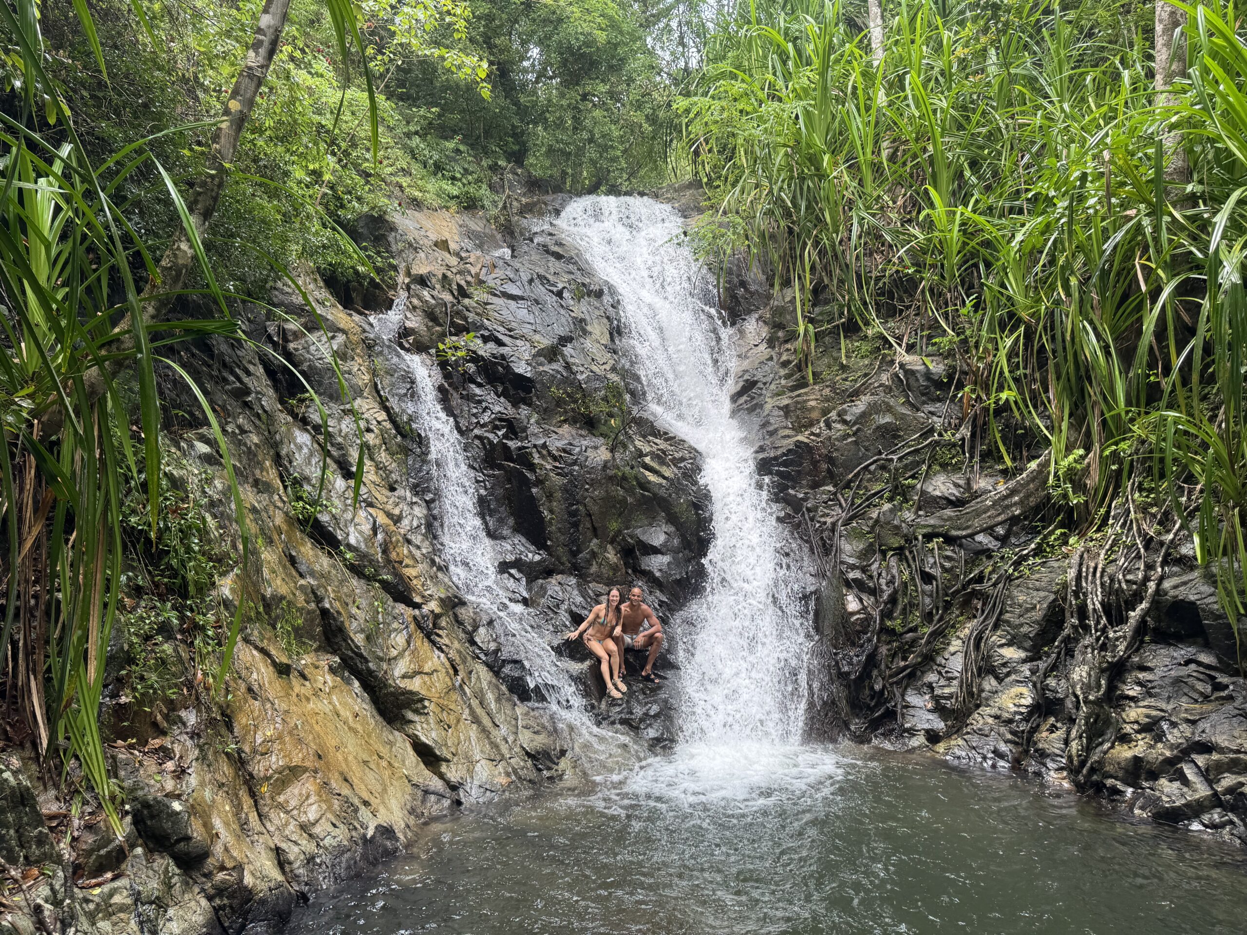 Nagkalit Kalit Watefall near El Nido Palawan Philippines