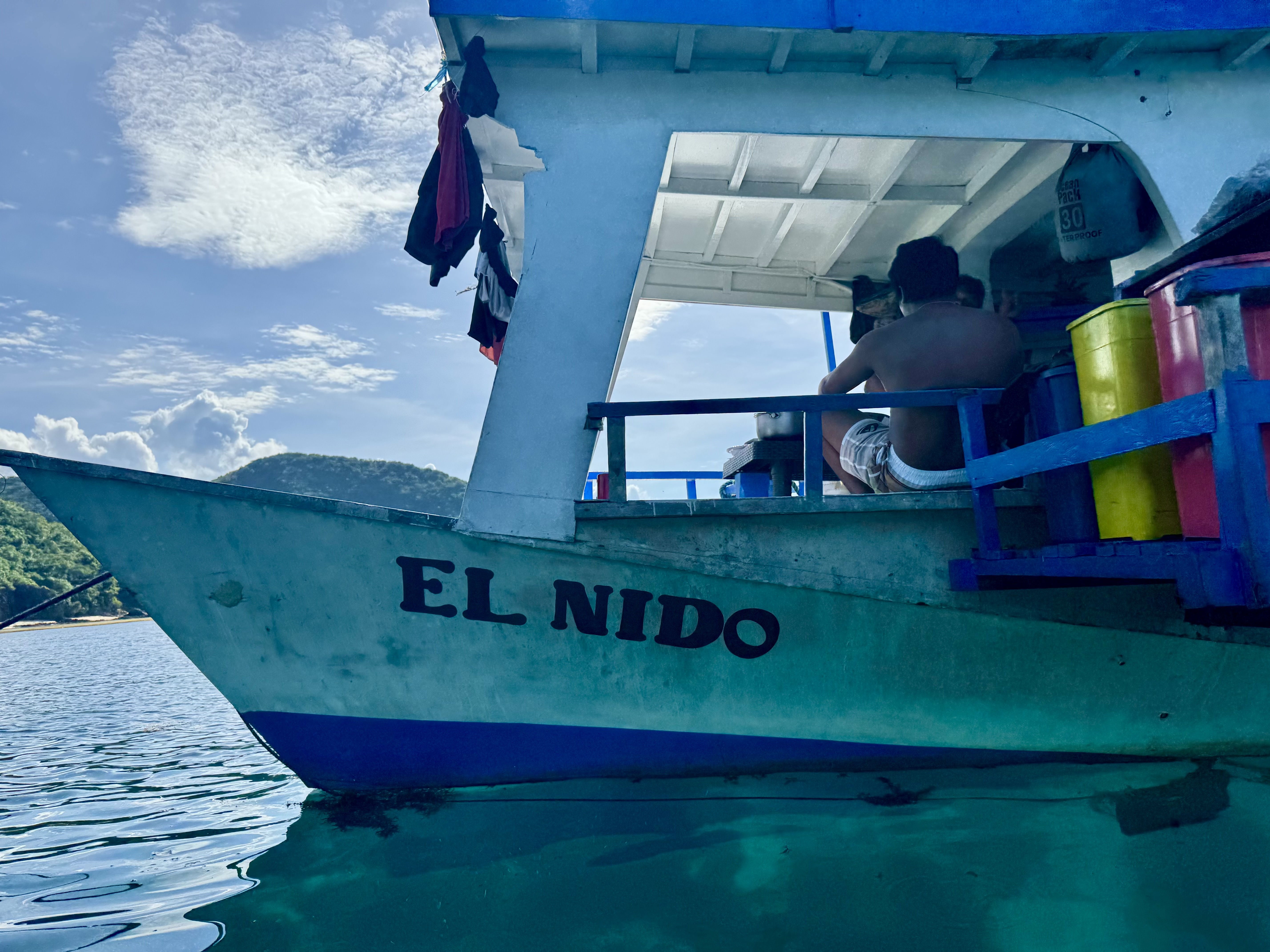 Boat Trip from Coron to El Nido Palawan Philippines