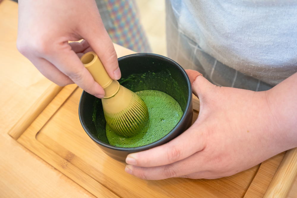 Matcha tea master in Uji Japan