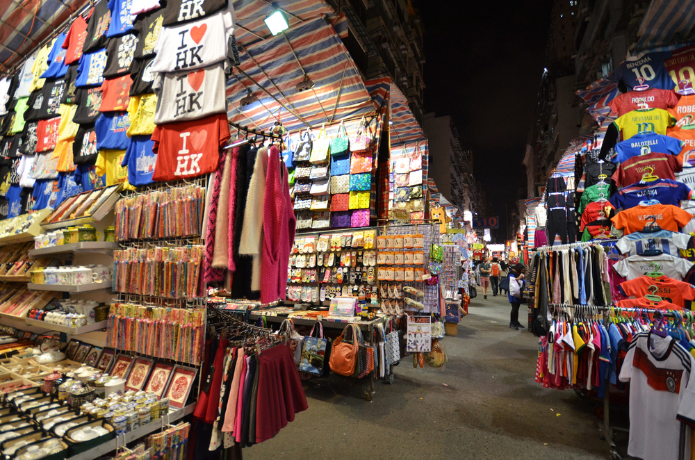 Ladies Market in Hong Kong