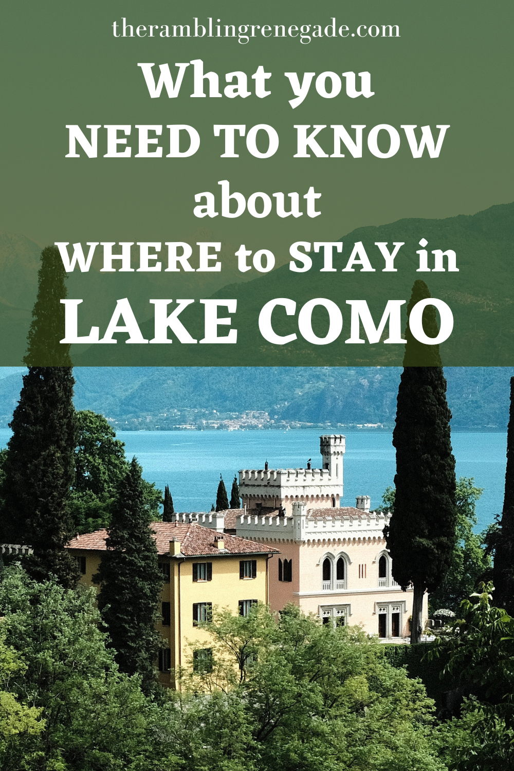 Best Places to Stay in Lake Como