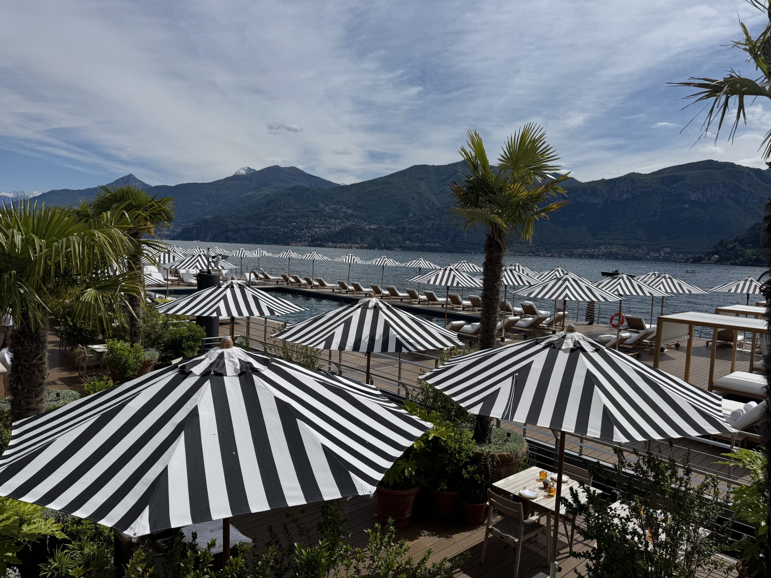 Lake como beach club