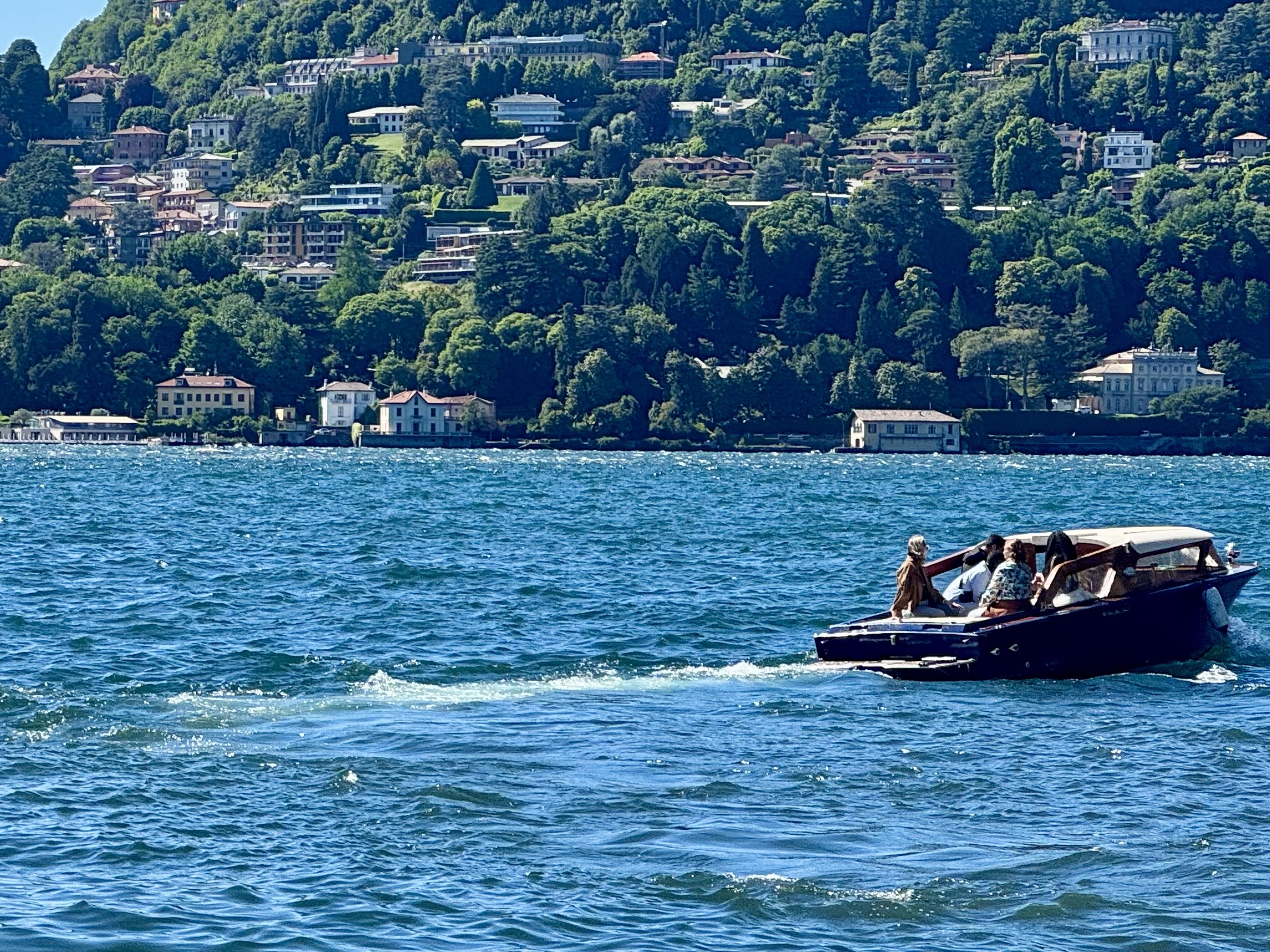 Vintage Boat in Como