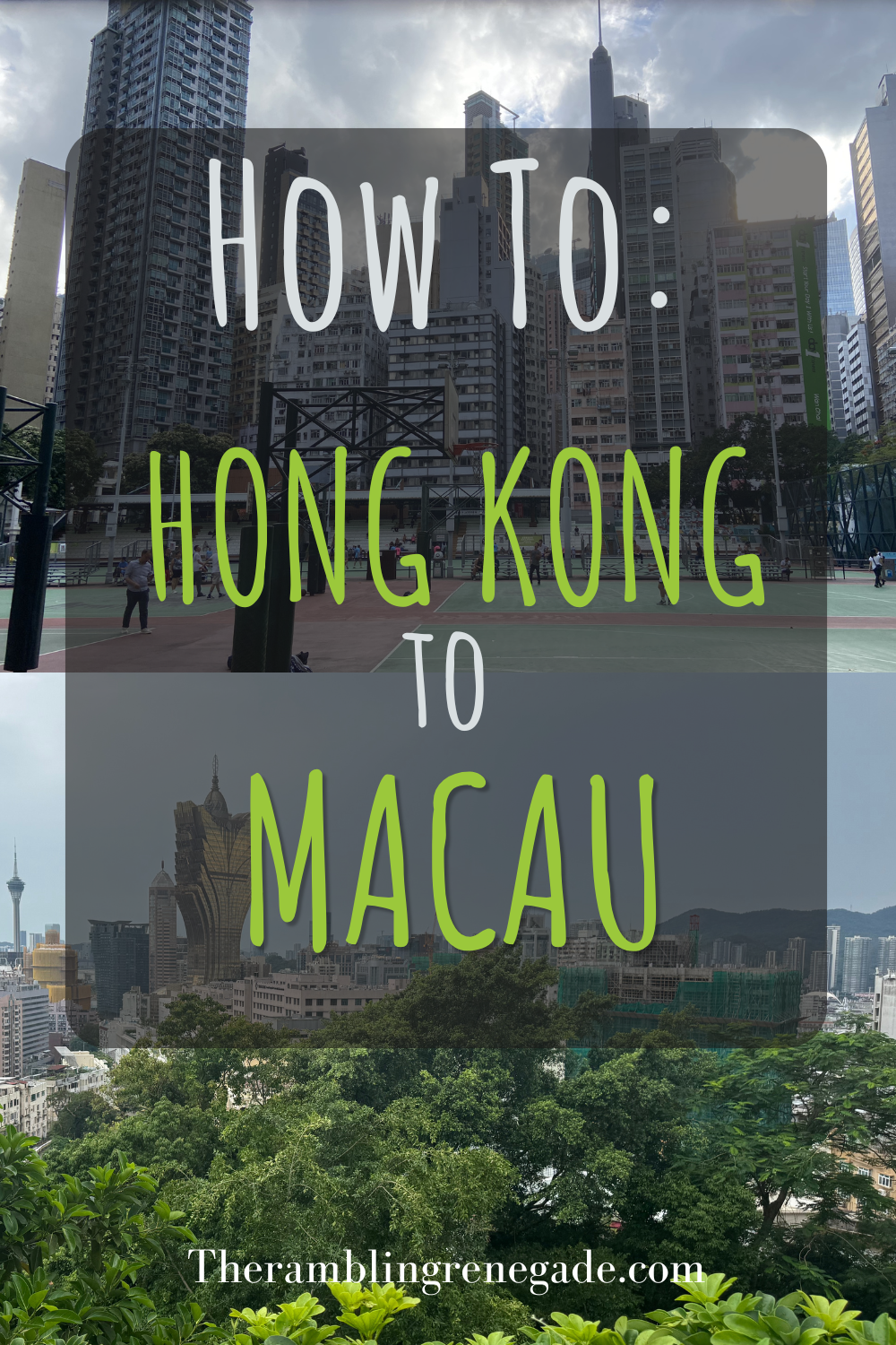 1 Hong Kong to Macau