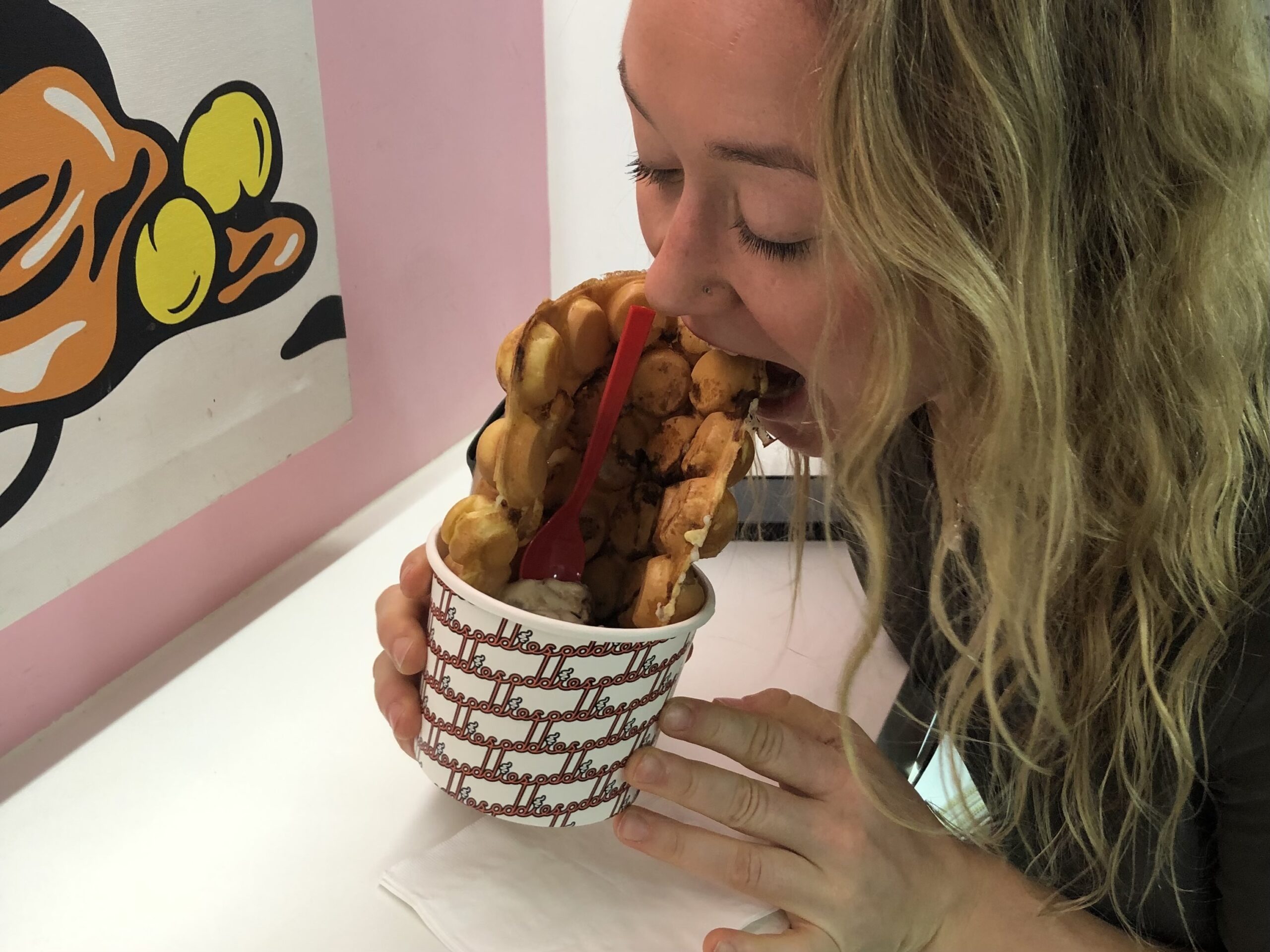 egg waffle Egg Waffle Hong Kong